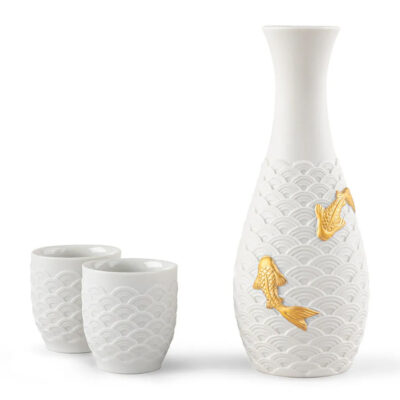 Set de sake Koi